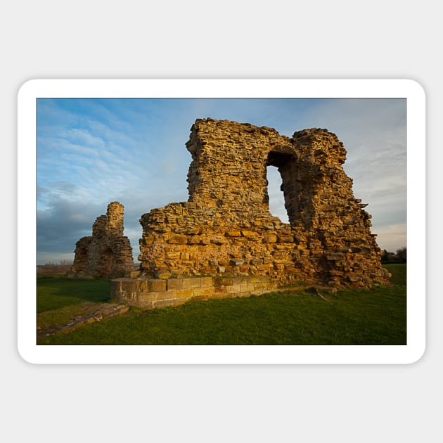 Sandal Castle Golden Hour Sticker by TheBigYin